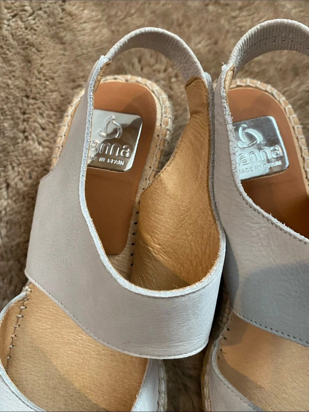 kanna cream leather